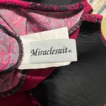 MiracleSuit  Red and Black One Piece Swimsuit Photo 3