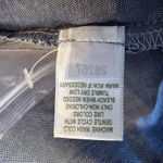 Garnet Hill NEW  Chambray Blue Easy‎ Button Up Shirt XS Collared 3/4 Sleeve Top Photo 5