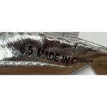 14th & Union Sandals Size 6.5 Finley Metallic Silver Studded Detail Photo 7