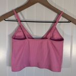 Garage  Sofi Seamless V-Neck Cropped Cami Tank Bubblegum Pink Women’s Size Small Photo 3