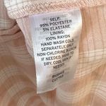 BP NWT by Nordstrom Gingham Plaid Coral Spaghetti Strap Mini Dress - Photo 6