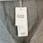 Eileen Fisher Jacket Black & White Stripe Ticking Stripe Jacket Sz 3X NWT Button Photo 7