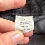 J.Crew 🦋  City Fit Black Corduroy Boot Cut Pants Office Trousers Size 6 Spring Photo 3