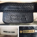 Michael Kors Black Leather Quilted Tote Photo 10