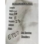 Chico's Women So Slimming Girlfriend Slim Leg Crop Size 6 Green Eyelet Hem Vaca Photo 4