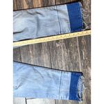 Hudson Jeans Hudson Zoey Jeans‎ Size 31 Light Wash Distressed Cropped Frayed Hem Denim Photo 5