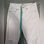 AGOLDE Distressed 90s High Rise Straight Leg Jeans W24 White Photo 6