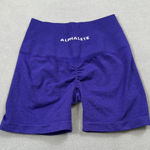 Alphalete  Amplify Shorts XS Purple Women Scrunch Butt Seamless High Waist Fitnes Photo 0