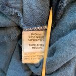 Cut Loose Boho Hoodie Top Women's S Sharkbite Hem Cotton Linen USA Lot of 2 Blue Photo 3