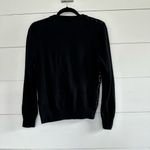 Michael Kors Women’s Small Collection Lace Cashmere Cardigan Black Photo 3