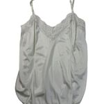 Vintage Kayser White Nylon Lace Trimmed Slip Dress Size 36 Made in USA Photo 0