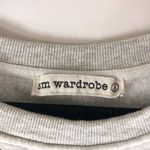 SM Wardrobe Womens Horse Sweatshirt Crew Neck Gray S Photo 2