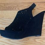 Chinese Laundry platform suede wedges Size 9.5 Photo 4