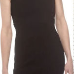 Helmut Lang Gala Knit Black Cutout Dress LBD Photo 0