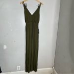 Lulus  Lost in‎ Paradise Olive Green Maxi Dress Small Photo 2