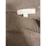 Etcetera CNS) NWT $218 Women's  X-Large Carmel‎ Brown Long Sleeve Sweater Sheen Photo 7