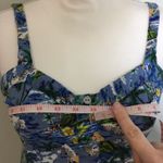 Wild Fable NWOT Blue Tropical Palm Beach Print Mini Dress New Photo 6