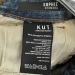 Kut From The Kloth NWT Sophie Distressed Denim Bermuda Shorts Women's Size 2 Photo 11