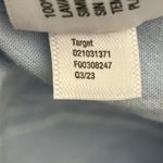 Ava & Viv  Womens 2X Blue White Stripe Tiered Button Down Shirt Dress Cotton Photo 6