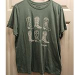 Wrangler Women's Size XL Green Cowboy Boots Short Sleeve Country Graphic T-Shirt Photo 0