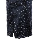 Bardot Polka Dot Printed Midnight Blue Peplum Dress Cocktail Dress Photo 10