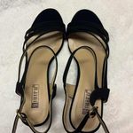 IDIFU Strappy 2 Inch Kitten Heel Open Toe Dance Bridal Dress Shoes Black Size 7 Photo 3