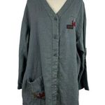 J.Jill Sz 2X Vintage Early Linen Art-to-Wear Patchwork Lagenlook Jacket Coat Photo 0