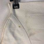 Guess  White Mirage Zip Back Bandage Mini Skirt S Photo 3