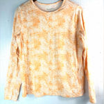 Hang Ten  L Athletic Aloha Orange Floral Sun Protection Top Photo 0