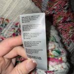 Anthropologie  Speckled Stripe Knit Sweater Pink Purple Wool Alpaca Blend XS Photo 7