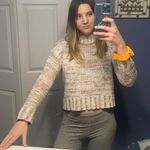 SO oatmeal turtleneck long sleeve sweater M Photo 1