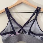 Lululemon If You’re Lucky Bra in Moody Mirage White Deep Navy/Slate/Naval Blue 8 Photo 6