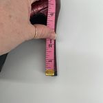 Gianni Bini  wine red faux python print metallic platform heel heels shoes NWOT Photo 12