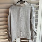 Helmut Lang NWT  Silver button up s Photo 1