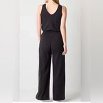 Reebok Size L Black Sleeveless Identity Romper. New With Tags. Photo 1