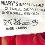 Hot Pink Gold Polka Dot Halter Gown 16 Beaded Corset Back Prom Pageant Princess Photo 13