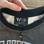 Anthropologie NWT  x The Wild Collective Sparkle Yankees MLB Jersey Tee Photo 9