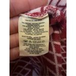 Anthropologie Moth Cowled Galena Pullover Red Motif Sz small Photo 9