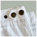 Abercrombie & Fitch Y2k Vintage NWT White Low Rise Flare Utility Chino Pants Photo 5