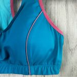 Moving Comfort  Teal and Pink Sports Bra Photo 1