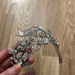 New Maria elena headpiece crystal champagne comb Photo 2