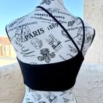 Helmut Lang HELMUT  asymmetrical micro modal bralette size S small Photo 10