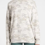 Athleta  Pure Luxe Printed Crewneck Pullover Sweatshirt Camo Print size M Photo 0