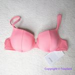 New! Peony Free People Panel‎ Balconette Bikini Top, women size L Pink Size L Photo 2