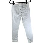 Paige  Womens Skyline Ankle Peg Jeans Crisp White Denim Size 27 Photo 1