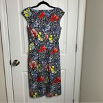 LK Bennett  Phi floral print cap sleeves sheath dress size 4 spring‎ Photo 5