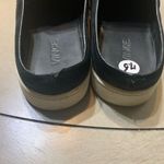 Vince  Verrell Black Suede Leather‎ Slip On Mule Sneaker Size- SIze 7.5 Photo 7