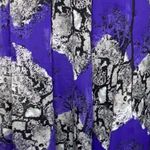 Sassy Doll Creations Skirt Women XS Purple Black White Snake Print Casual Office Photo 5