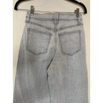 On 34th Wide Leg High Waist Light Gray Jeans Sz 2 26 Boho Indie Photo 4