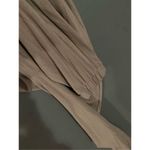 Zenana Outfitters Plus Size Jogger Jumpsuit Brown Long Sleeve Elastic Waist Chic 1X Photo 5